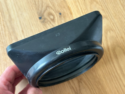 Rollei lens hood für das - lens,