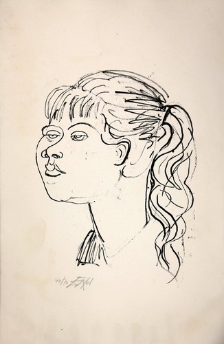Otto dix erna - dix:, portrait