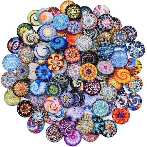 Mosaik glassteine cabochons - mosaik,