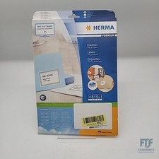 HERMA 5065 Universal Etiketten, 25 Blatt, 210 x 297 mm, 1 pro A4 Bogen, 25 Stück