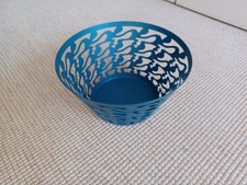 ALESSI Obstschale / Schale mittelblau 23 cm 