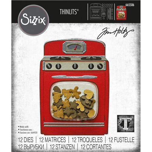 Sizzix thinlits stanzer - thinlits, set