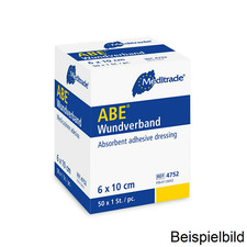 Meditrade ABE® Wundverband Pflaster steril 8x10cm Wundschnellverband 50 Stück