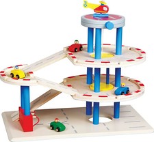 New Classic Toys Holzgarage