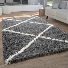 Hochflor Teppich Wohnzimmer