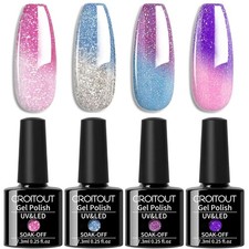 UV Nagellack Thermo Set 4