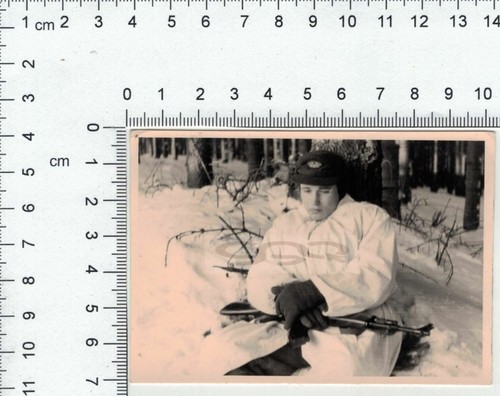 Foto junger soldat - in, uniform