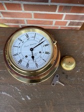 Peweta Hamburg Wanduhr Schiffsuhr Alte Uhr Wanduhr Defekt 