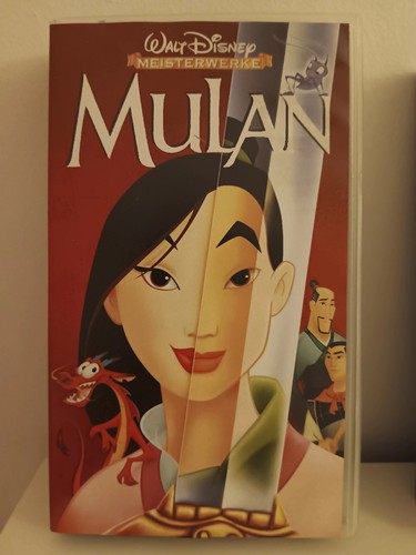 Walt disney vhs mulan - mulan, noch