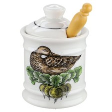 Senftopf Porcelaine d´Auteuil