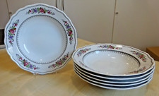 *6 tlg. Suppenteller Hutschenreutherr Maria Theresia Arabella Ø ca. 23 cm