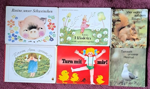 Ddr kinderbuch - ddr, 6x