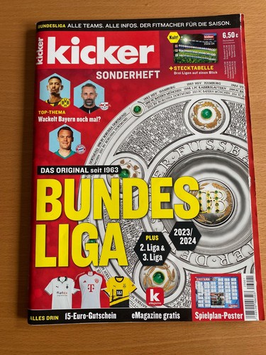 Kicker sonderheft bundesliga - kicker,
