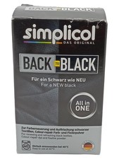 Simplicol Back to Black Textilfarbe Schwarz 400g All in One