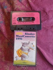 MC Kassette spielen und lernen ´91 Kinder-Musi-Cassette 1991 Kinderlieder Velber