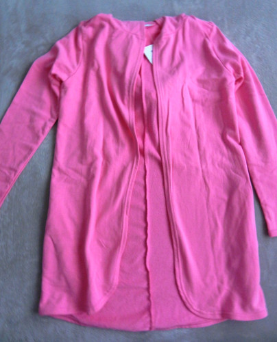 Long jacke rosa - rosa, neu