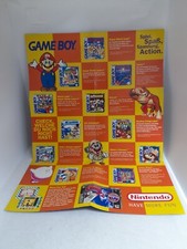 Nintendo Game Boy SNES Super Nintendo Have More Fun Flyer Insert Beileger ⚡versd