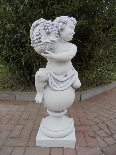 Gartenfigur herbst aus - gartenfigur,