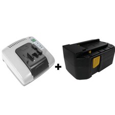 Set-Angebot: Ladegerät + AKKU 24V Ni-MH 3000mAh für Hilti WSR650A WSC55-A24 B24