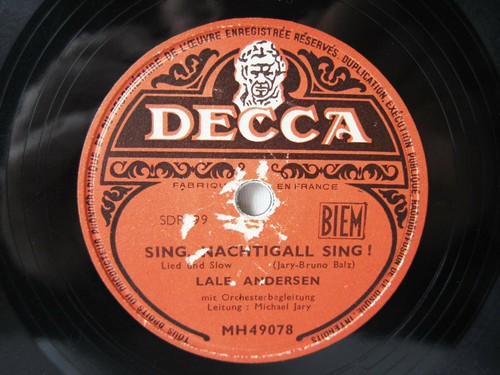 78rpm lale andersen - 78rpm,