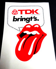 Werbe-Aufkleber TDK bringt´s