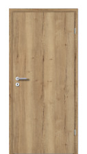 Zimmertür Komplettset CPL Eiche Altholz – Innentür mit Zarge und Drückergarnitur