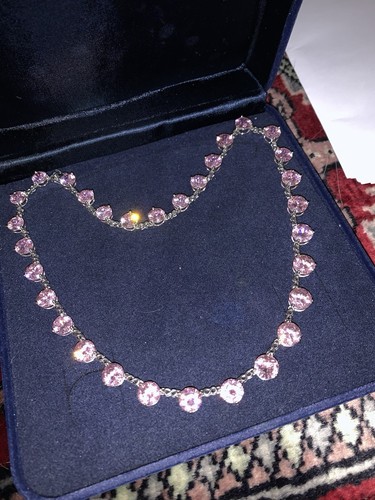 Collier diamonique - 🌸🌸collier,