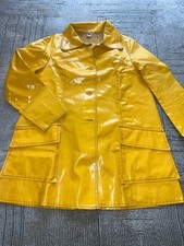 Retro Lack Friesennerz Gummimantel Regenmantel Regenjacke Lackjacke vintage FR