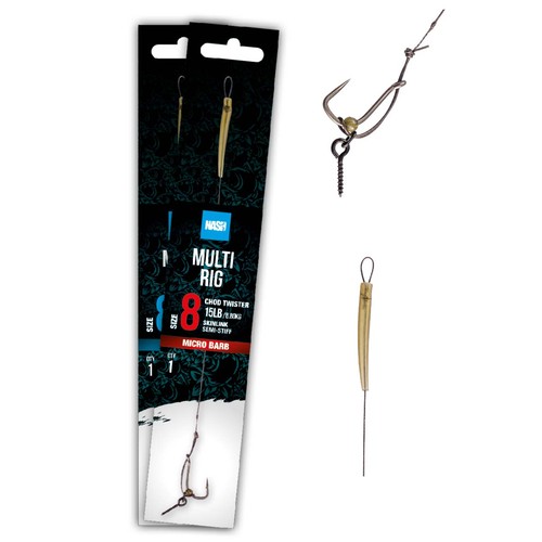 Nash multi rig barbed 1stk - rig,