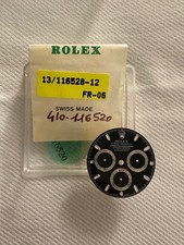 NEUWERTIG ROLEX DAYTONA COSMOGRAPH 116520 SCHWARZ BLACK 4130 ZIFFERBLATT DIAL