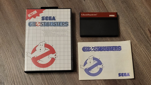 Ghostbusters sega master - ghostbusters,