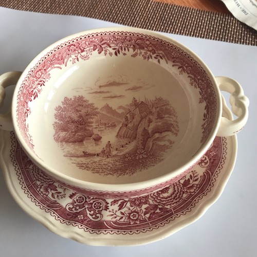 Suppentasse und untertasse - 1,