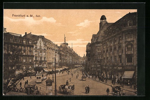 Ansichtskarte frankfurt m - ansichtskarte,