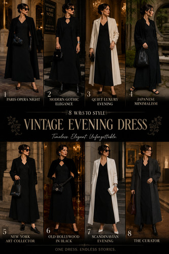 Vintage abendkleid 70er - vintage,