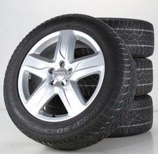 Audi A6 C7 Winterräder Dunlop Alufelgen 18 Zoll silber Felgen 4G9601025C