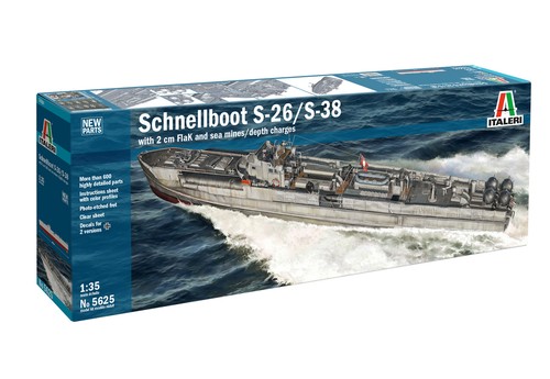 Italeri schnellboot s 26 - schnellboot, s-26