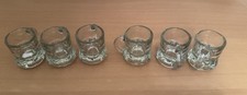 6 Schnapsgläser Shots Vintage