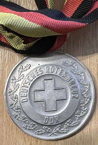 Medaille ddr drk - medaille,