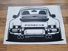 Aufkleber wandtattoo porsche - aufkleber,