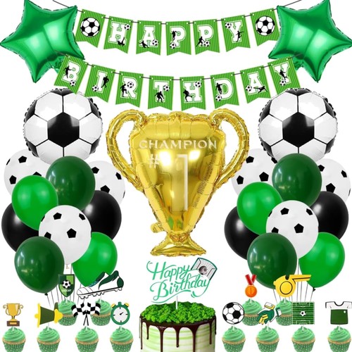 Fußball geburtstag deko - fußball,