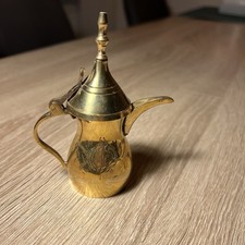 Dallah Arabien ANTIK Arabische Kaffeekanne Dubai 