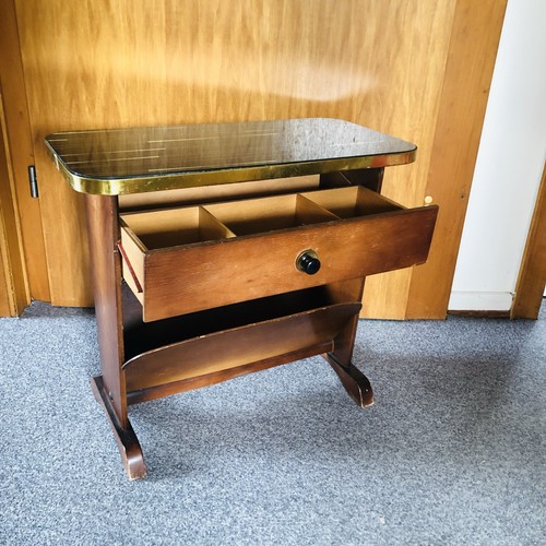 Vintage tisch rollwagen - tisch,