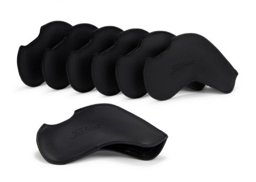 Titleist black iron cover - black, set