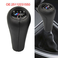 5 Gang Schaltknauf Schalthebel Leder Shift Knob Für BMW 5er 7er E36 E46