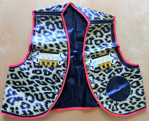 Weste fasching cowboy leopard - cowboy,