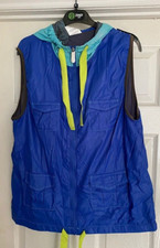 Herren blau Nylon Shine Sheen