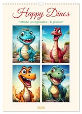 Happy Dinos (Wandkalender 2026