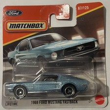 Matchbox 1968 ford mustang - matchbox,