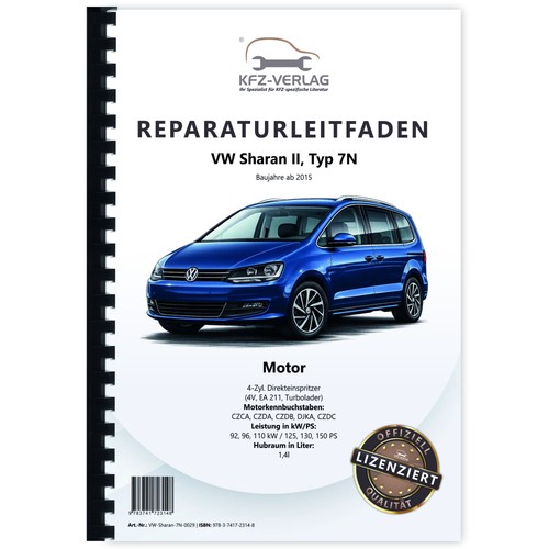 Sharan typ ab 2015 - typ, 7n
