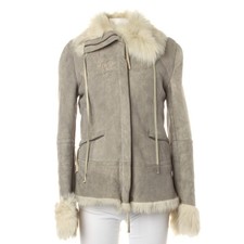 Lederjacke Patrizia Pepe Grau